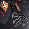 Slotted Fish Spatula Stainless Steel Frying Shovel Multi-Purpose Steak Tuner  Egg