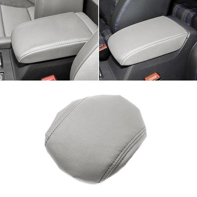 Чехол на подлокотник из искусственной кожи с губкой для VW Golf 7 2014 2015 2016 2017 2018, подлокотник с центральным управлением, отделка кожи