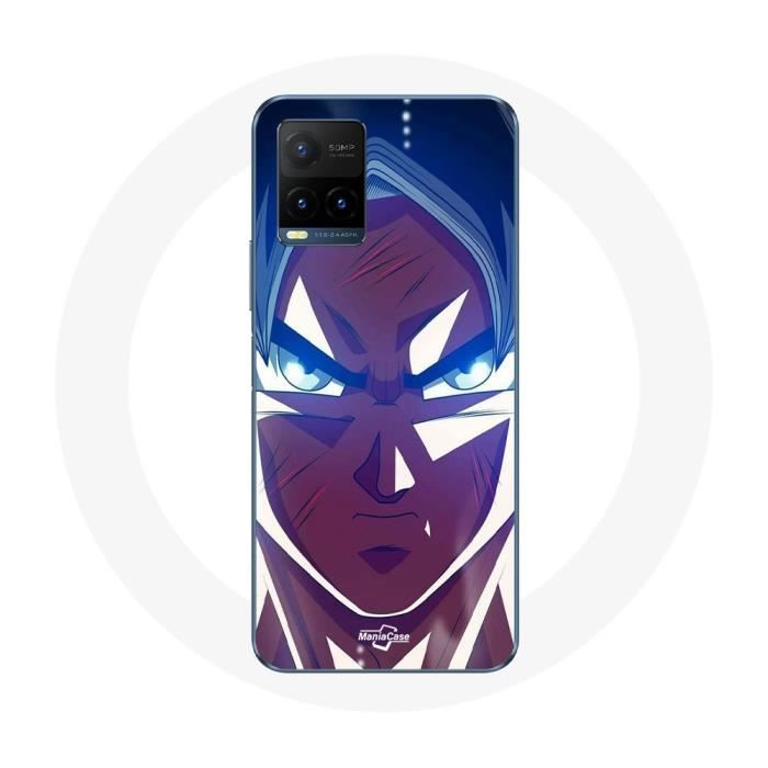 Case for Vivo Y21s 2021 / Y21 2021 Dragon Ball Goku Angry Face