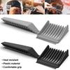 Heat-resistant Durable Barber Comb Level Gauge Shovel Comb Precise Positioning Comb Fast Trimming Household Salon Comb for Men