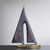 Парусная лодка Декор Парусная лодка Модель корабля Коллекция Статуэтка для рабочего стола
