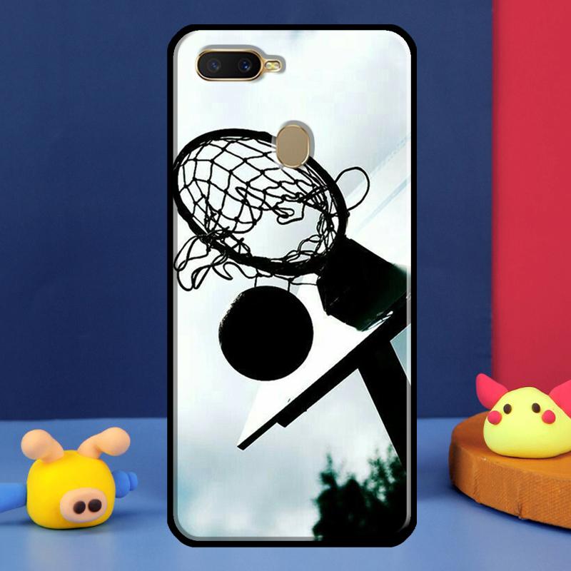 Спортивный чехол для баскетбола для Oppo A96 A76 A16 A74 A94 A54 S A57 A77 A58 A78 A98 A5 A9 A91 A15 A17 A52 A72