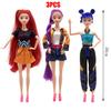 %%~Kpop Demon Hunters 30cm Action Doll Toy Set Rumi Mila Zoe Girls DIY Plastic Children's Birthday Gift Halloween Theme