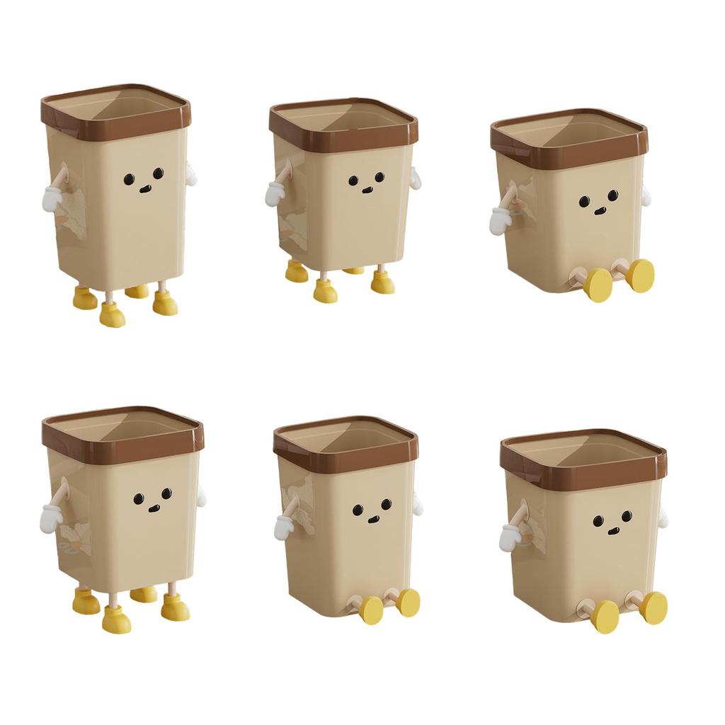 Креативная мусорная корзина, современная многофункциональная мусорная корзина, контейнер для мусора, симпатичное мусорное ведро для дома, общежития, офиса, спальни, кухни