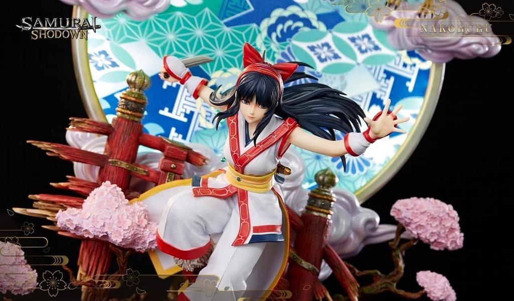 Unique Art Studio Samurai Spirits Nakoruru Scale Polystone Painted Finished Product Figure 1/6