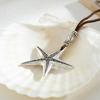 Personalized Starfish Conch Holiday Wind Necklace Female, Simple Ocean Wind Star-shaped Necklace