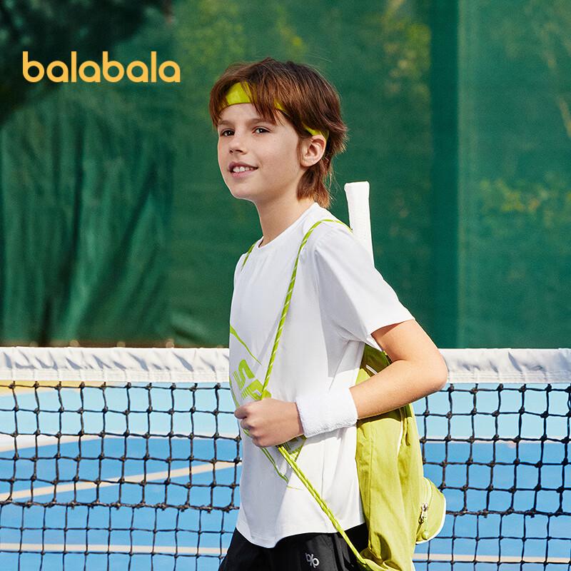 Balabala Boys' Quick-Dry Short Sleeve Sport T-Shirt