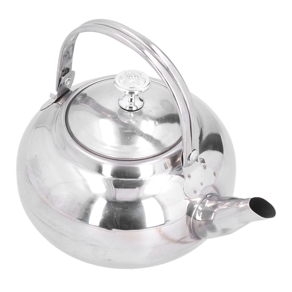 Чайник из нержавеющей стали, изысканный чайник, кофейник с ситечком для чая для домашнего ресторана, 14 см