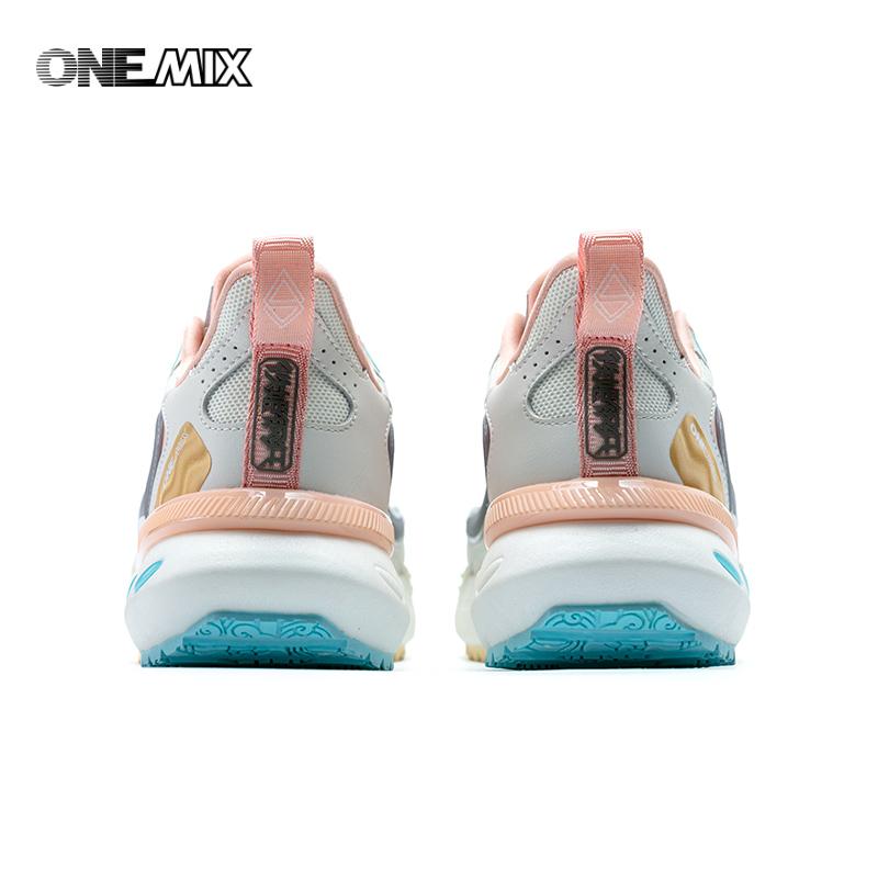 ONEMIX 2023 новые мужские дышащие прогулочные кроссовки на воздушной подушке для женщин обувь для папы кроссовки мягкие наколенники скакалка