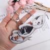 Pet Keychain Jewelry Gift Keyring For Women Car Keyring Dog Pendant Dog Key Chains Animal Keychain