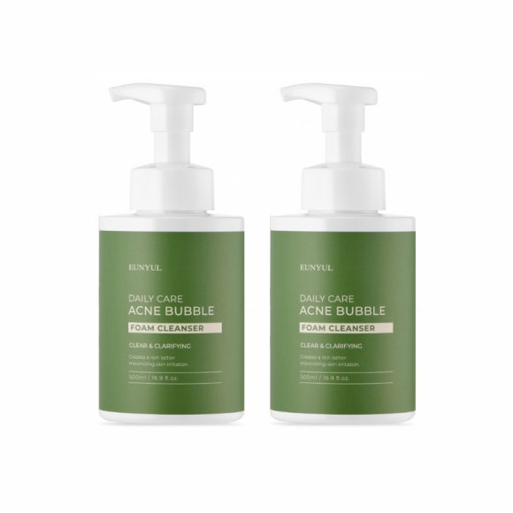 Eunyul Daily Care Acne Bubble Foam Cleanser 500 мл (3 варианта)