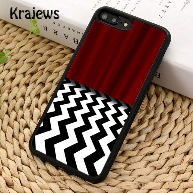 Krajews Welcome To Twin Peaks Black Phone Case Cover For iPhone 17 Air 16 15 14 plus 11 12 13 pro max coque Fundas