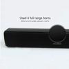 Computer Audio Desktop Home Desktop Small Speaker Subwoofer Long Speaker with Microphone Integrated