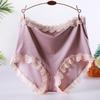 Women's Panties Summer High Waist Sexy Lace Ice Shorts Plus Size Lingerie Panties