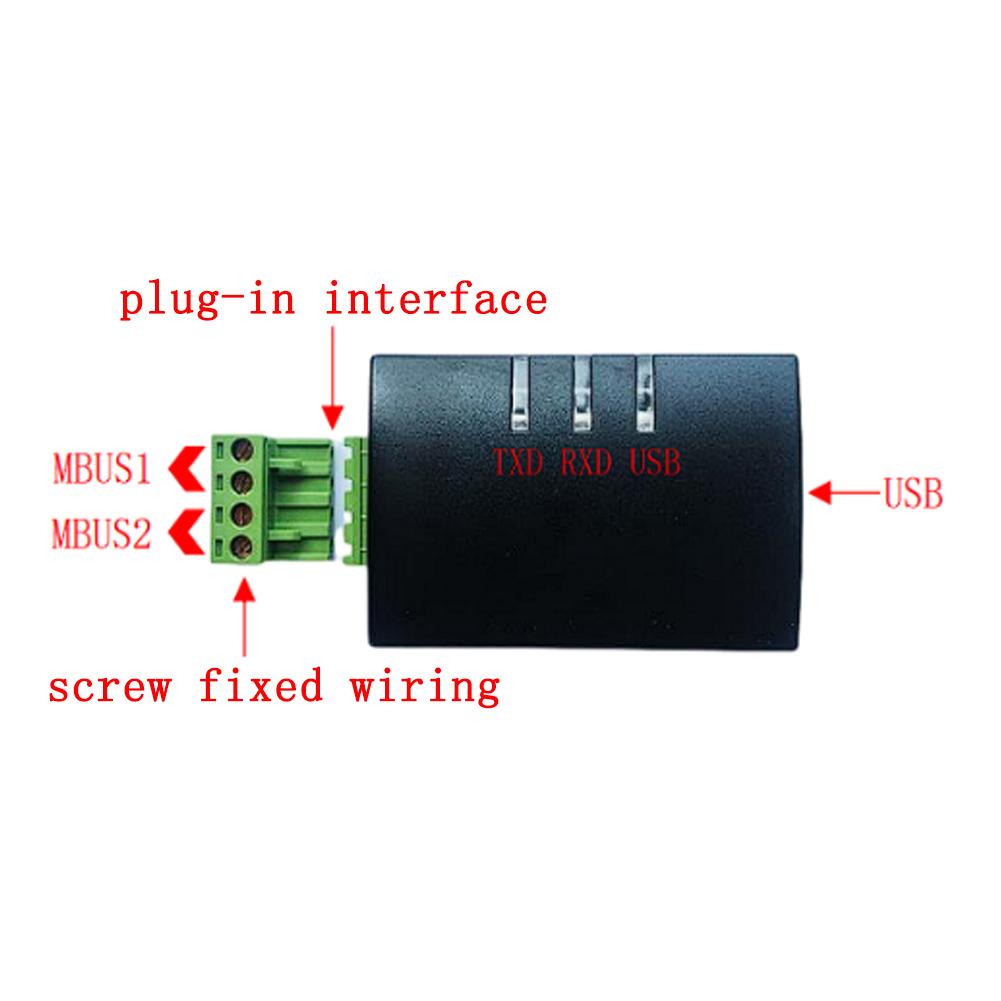 Для умного управления/счетчика USB в M-Bus Master/Slave Конвертер Модуль связи Промышленный класс USB-M-Bus Master/Slave Модуль