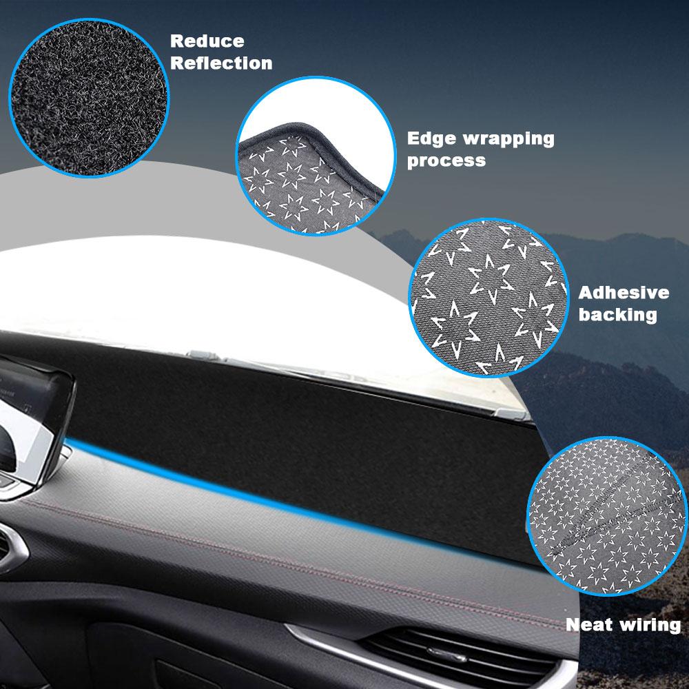 Автомобильный коврик на приборную панель для Chevrolet Tracker 2019 2020 2025 2025, защита от УФ-излучения, солнцезащитный экран, автомобильный аксессуар.