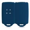 kwmobile Renault 4-кнопочный автомобильный ключ Smart Key (Только модели, совместимые с Keyless Go) Совместимый чехол - Силиконовая защита ключа - Защита автомобильного ключа