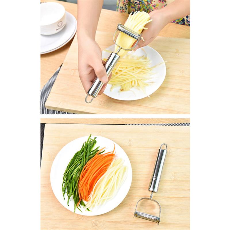 Фрукты Овощи Овощечистка Морковь Картофель Нож Нержавеющая Сталь Многофункциональный Кухонная Посуда для Готовки