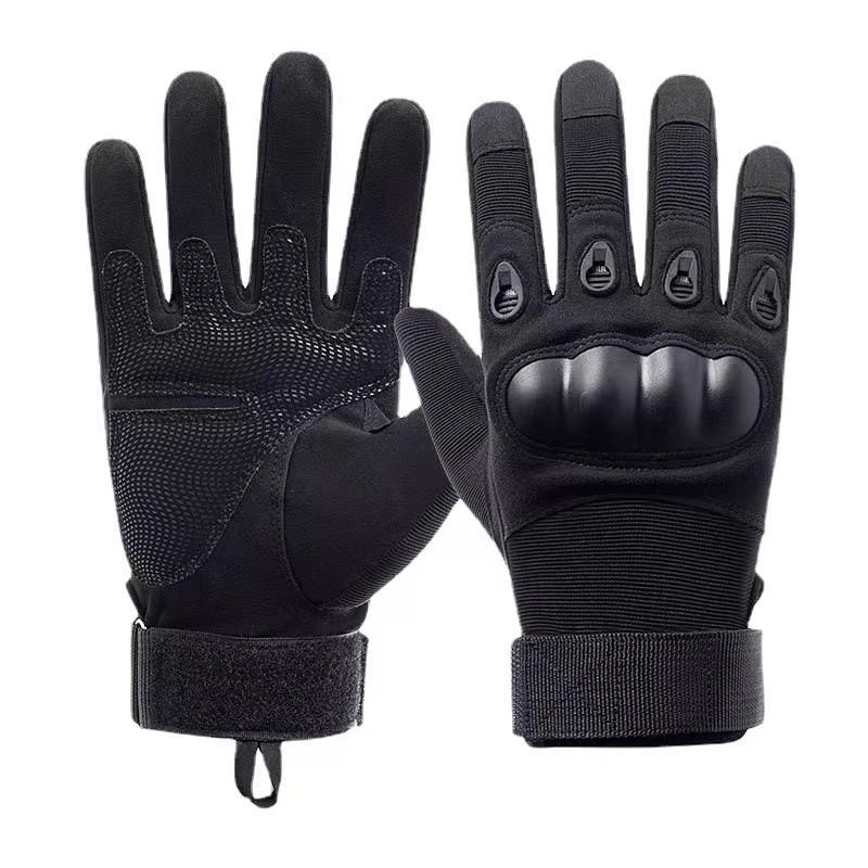 Outdoor Sports Motorcycle Full Fingure Fan Gloves Outdoor Tactical Gloves Cycling Gloves Sport Training Non-slip Fitness Gloves