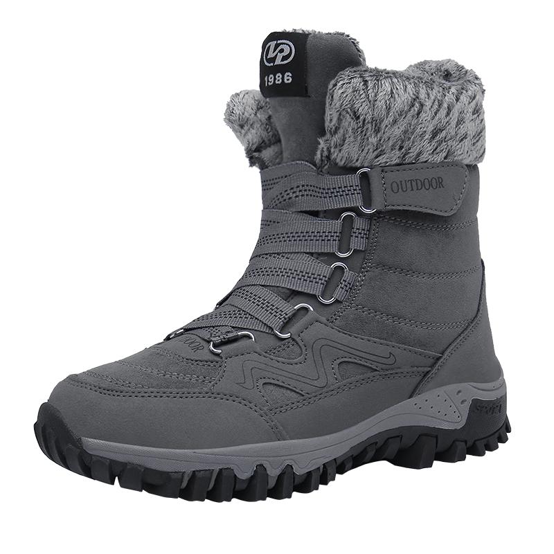 Мужские походные ботинки — водонепроницаемые замшевые походные ботинки для мужчин и женщин. Теплая и удобная легкая походная обувь с высоким верхом.