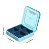 Travel Pill Box Portable Medicine Container Daily Pill Storage Case Small Sealing Medicine Organizer with Compartment Convenient