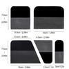 KTM 5PCS Tinting Window PPF Rubber Scraper Tool Vinyl Wrapping Carbon Fiber Sticker Pasting Film Squeegee Car Wash Cleaning