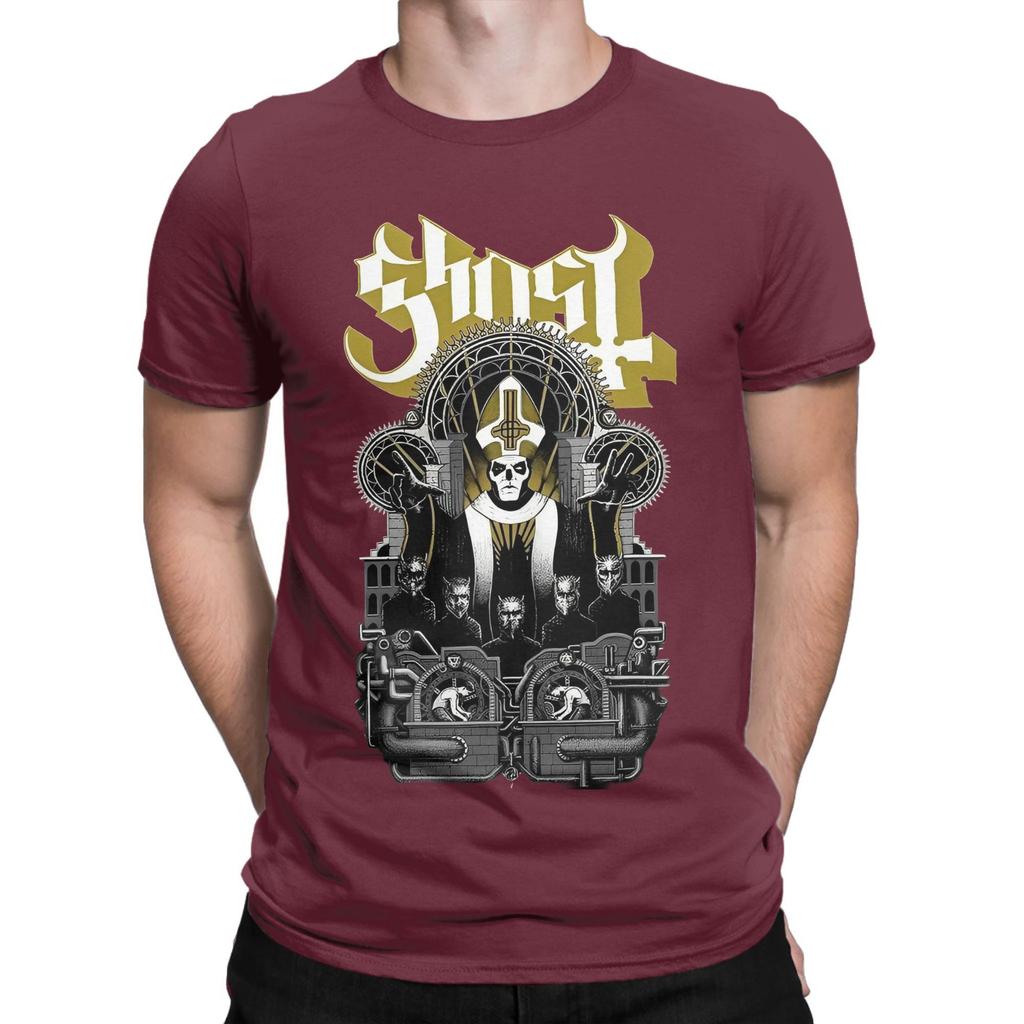 Ghost Rock 2025 Tour New Arrival T Shirt for Men Women Pure Cotton Tee Shirt Clothing