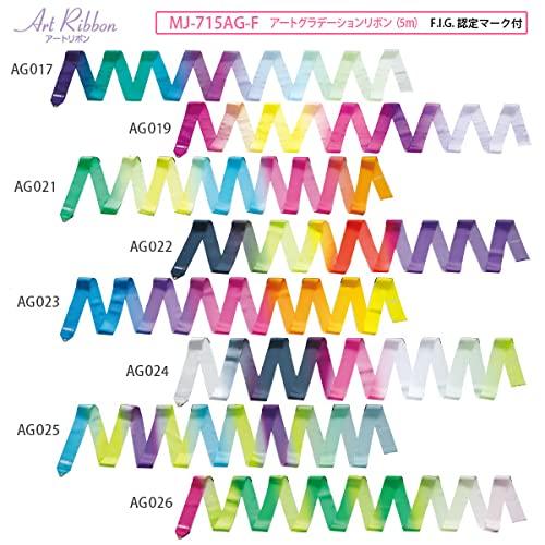 SASAKI Лента для художественной гимнастики сертифицирована Международной федерацией гимнастики, длина более 5 м (5м) AG×024 MJ-715AG-F