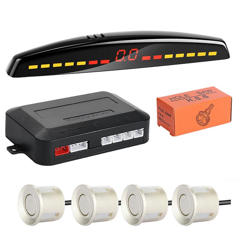 Risingon Car Parktronic LED комплект датчиков парковки радар дисплей резервный монитор детектор система