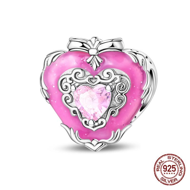 New 925 Silver Pumpkin Car Princess & Cactus Charms Fit 925 Bracelet Jewelry Making For Women Gift