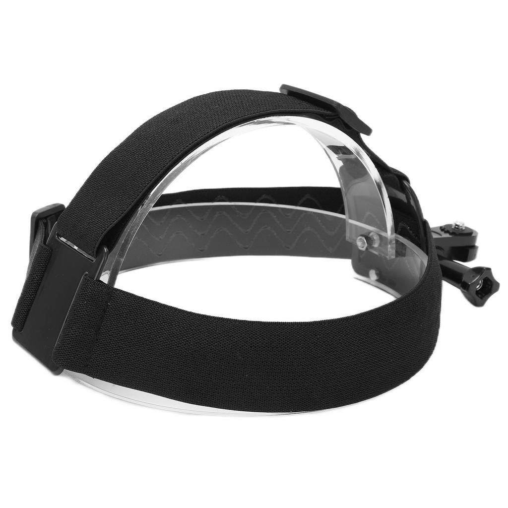 Крепление на голову с черным регулируемым держателем, комплект аксессуаров для экшн-камеры, мобильного телефона