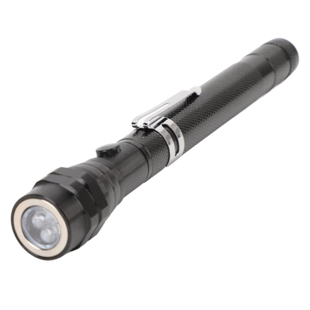 Telescoping Magnetic Flashlight Extendable 360 Degree Rotatable Pickup Tool Cool Gadgets Gift