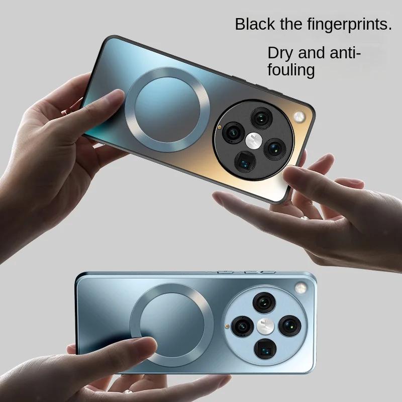 Для OPPO Find X8 Pro X7 Ultra X6 X5 Pro Беспроводная зарядка Magsafe Защитный противоударный матовый жесткий бампер из ПК для OPPO A97 A96 A93 A92S