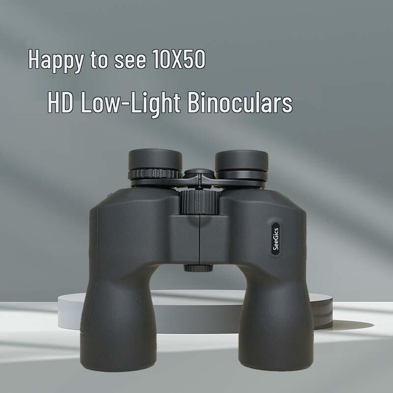 SEEGICS 10x50 HD Low-Light Night Vision Binoculars