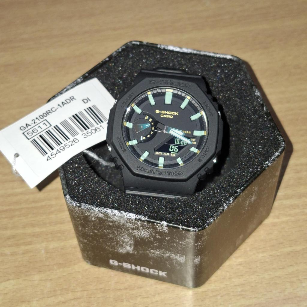 Casio G-Shock GA2100RC-1A, Черный.