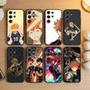 Чехол для телефона Аниме H-Haikyuu Хината Шоё Для Samsung S26,S25,S24,S23,S22,S30,S21,Ultra,Plus,FE 5G Черный Мягкая Крышка
