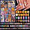 1 Set 3D Nail Art Charm Assorted Mini Acrylic Nail Design Jewelry Resin Charm DIY Crafts Nail Decoration Accessories