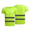 Striped Solid Color T-shirt 3D Printed Fake Workwear Round Neck Short Sleeved Sports Running Men's T-shirts