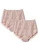 Love Body Shorts Same Cotton Blend Lacy Shorts MP8602 PO M (2-Pack, Color) Deep-Leg (Body Fabric)