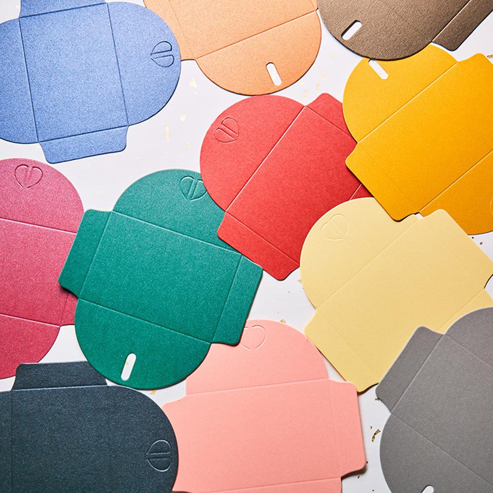 Small Love Pearl Paper Wedding Invitation Color Envelope Gilt Envelope Envelopes