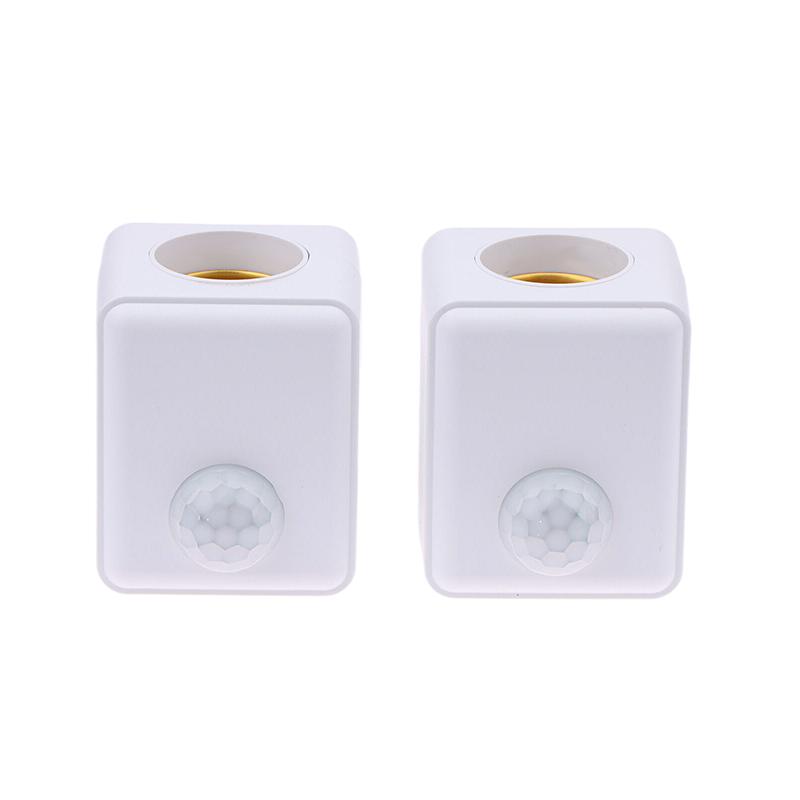 Настенный светодиодный держатель лампы с инфракрасным датчиком присутствия человека Ac110-240V, интеллектуальная задержка E27, адаптер головки лампы с винтовым портом