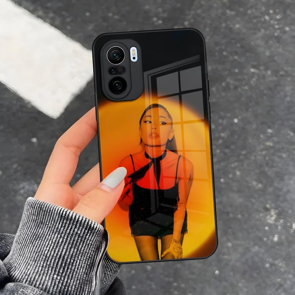 Чехол для телефона Ariana Grande A для Xiaomi 15 14 13 12 X Redmi Note 10 Mi 11 S Lite T Pro Ультрастекло Чехол