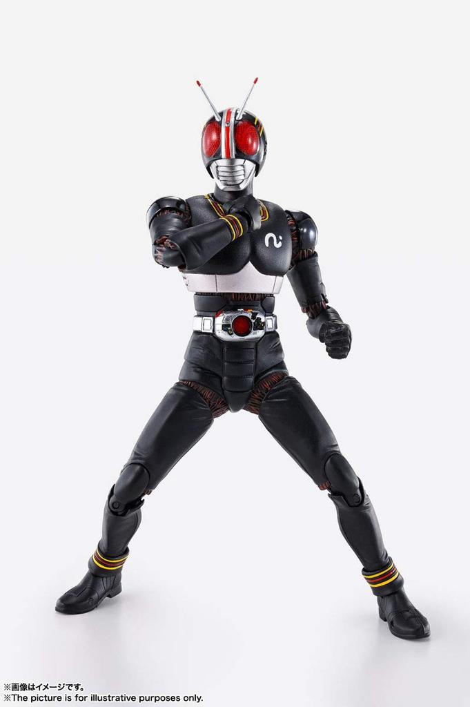 TAMASHII NATIONS Kamen Rider BLACK 150мм раскрашенная подвижная фигурка S.H.Figuarts (Синкочо Сейхо) приблизительно. АБС и ПВХ