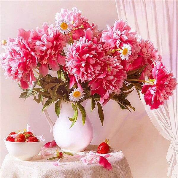 5d Diy Алмазная картина Мандала Алмазная вышивка Крестиком Цветочные картинки Стразы Мозаика Decortion