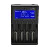 Smart Battery Charger 4 Slots LCD Display Universal Battery Charger for 26650 20700 18650 18350