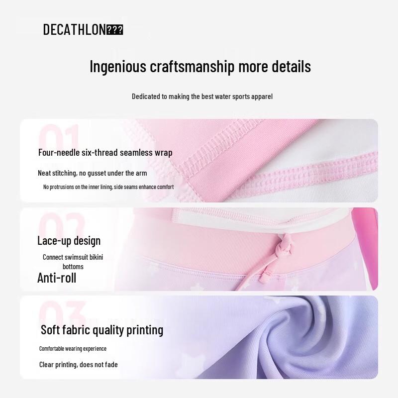 Decathlon Kids' Sun Protection Swim Leggings