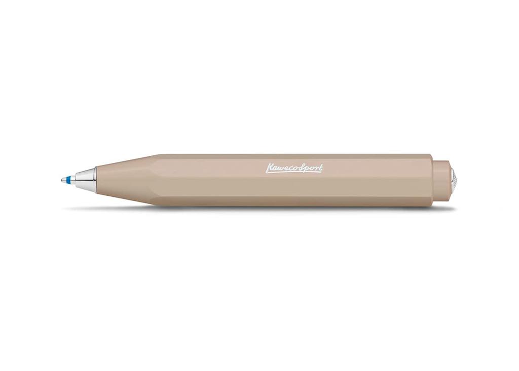 Kaweco Ballpoint Skyline Sport Officially Imported Pen, Oil-Based, Macchiato, SSBP-MA,