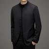 Men's Mao Suit, Top and Coat, Spring and Autumn New Middle-aged and Elderly Dad's New Chinese Stand-up Collar Jacket
