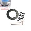 Metal Quick Release Steering Wheel Quick Release Replacement and70mm6Bolt PatternFor FANATEC QR1Wheel-Side Racing Game Simulator