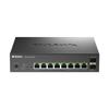 D-Link DMS-1250-10SPL Géré 2.5G Ethernet (100/1000/2500) Connexion Ethernet, Supportant L'alimentation Via Ce Port (PoE) Noir